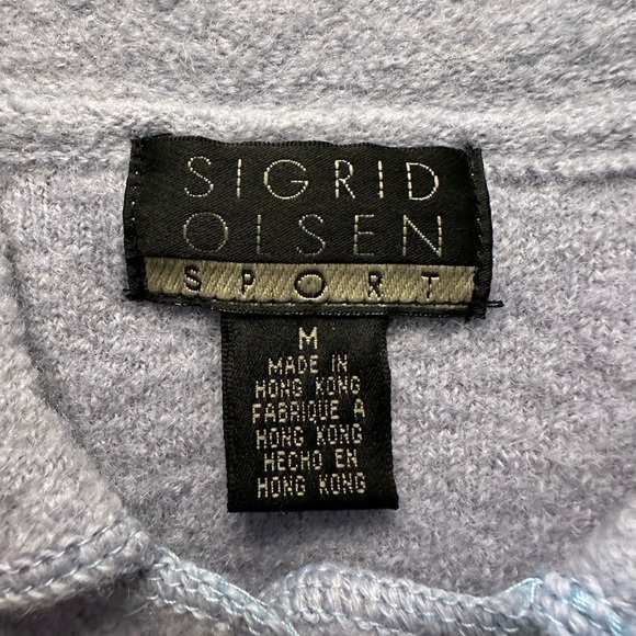 Vintage Sigurd Olsen Sport Long Sleeve Wool Button Down Cardigan Lagenlook - Picture 2 of 4